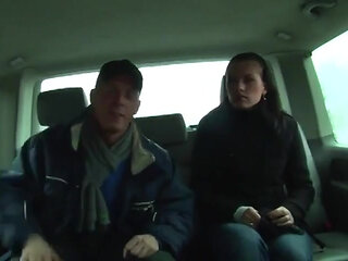 Girl Gets Picked up for Some Hot Action in a Van