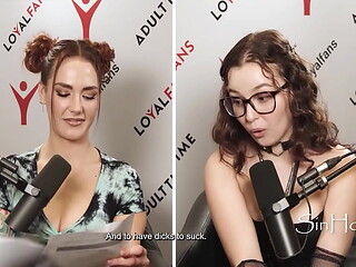 Award-Winning Sluts Spill the Cum, I Mean, Tea! - Lexi Luna, Cory Chase, Leana Lovings, Siri Dahl