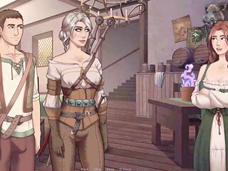 Steamy visual novel and manga anime fantasies