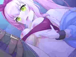 Okitas Big Tits in Kuro Sports Hentai by Studio TTT