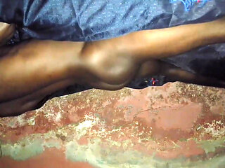 Masturbation in a different pattern in the same rustic room