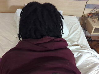 I Twerk My Ass Then Fell on My Roommate Big Cock He Cums on My Ass