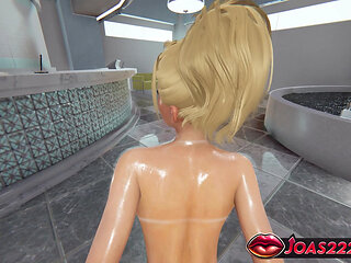 Sexy Princess Chihomi Stockings 3D Hentai - Doggystyle Perfect Ass, POV Cowgirl, Standing Anal Tied Creampie