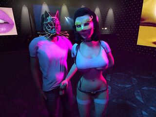 Elisabet in the Club