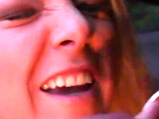 Krystal Pink Fucks and Sucks Dogger in the Woods