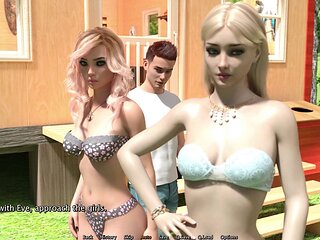 Big boobs and arse in a naughty roleplay session