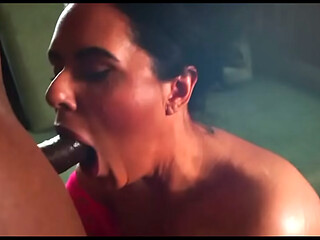 GAGGING DROOLING AND FUCKING ALL OVER HIS BBC