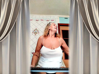 Fun Flirting with Naked Boobs