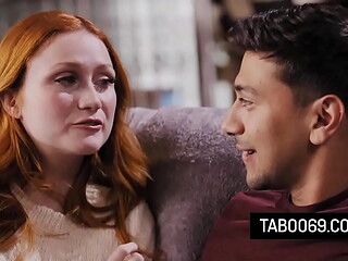 Redhead Stepsister And Her Stepbrother Fuck On Camera Just To Piss Off Their Stepmom