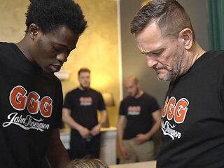 Ggg John Thompson - Double Anal and Triple Inseminated in Hardcore Gangbang