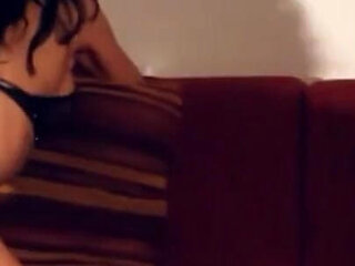 Glass Dildo in the Pussy