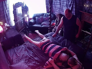 Lanisa Bear & Domina Satana Puts Tawseman Through His Paces!