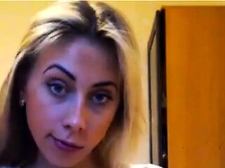 Blond Webcam Anal with Sex Toy