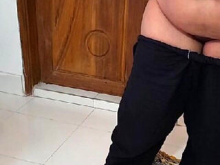 Caught Masturbating in Hotel