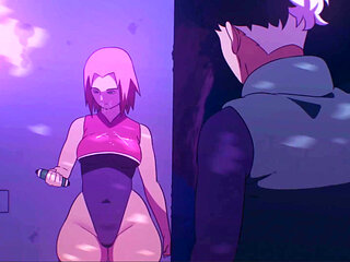 Sakura and the Forbidden Scroll: Quick but Intense Blowjob in the Secluded Woods