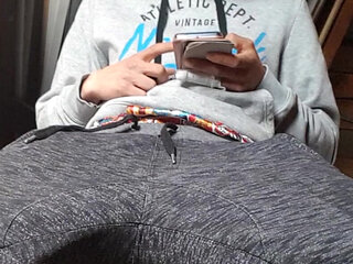 German boy with big cock caught masturbating me huge cumshot orgasm