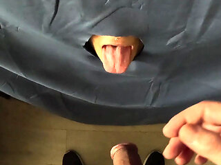 Glory Hole Blowjob Mia Niqab
