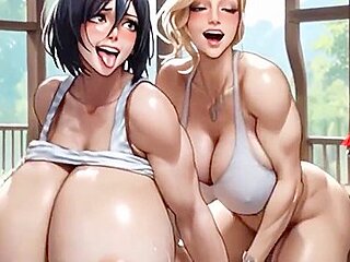 Ai Generated Trans Gets Her Fine Butt Fucked And Creampie