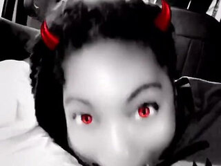 Happy Thanksgiving for This Big Black Cock Deep in My Throat First Thing in the Morning Sloppyhead