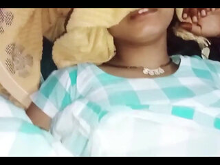 Cute Indian Desi Bhabhi Stocking with Derver and Hard-core Fucking Front of Her Stepsister in Clear Hindi Audio