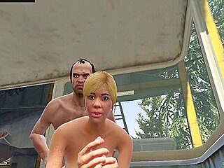 Sugar Daddy - Tracey Have Sex With Her Sugar Stepdaddy Trevor In Cable Car