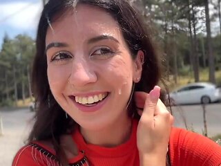 Very interesting offer for a horny russian girl. Public cumwalk