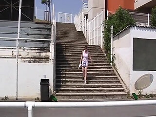 Busty French Babe Riding Cock After Practise