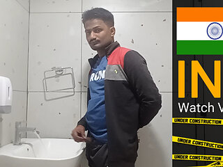 Indian Desi Gay Attached to washroom