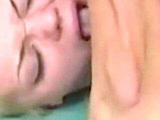 Blonde Skinny Teen and Her Best Friend Fucked by Strangers in a Threesome