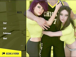 Big booty visual novel with 3D action and some steamy stories