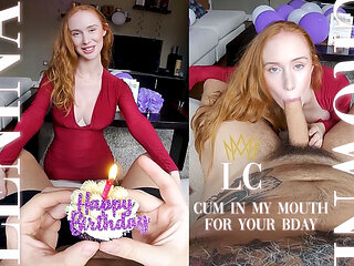 Cum in My Mouth for Your Birthday