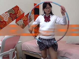 Using cock toy while dreaming of a real bwc - Asian student makes herself cum