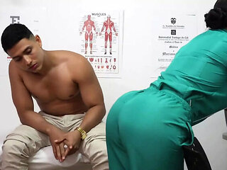 Sexy Latina Doctor Fucks Patient Hard - Mariana Martix & Angel Cruz