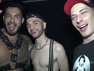 Dark Hermes fucked raw in a sling by Viktor Rom