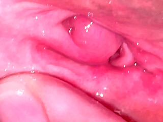 Confirmation of the hymen! Pink clitoris and pussy that hasn'_t penetrated yet!