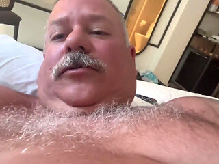 Hunky Retired Coach Very Masculine with a Big Fat Cock