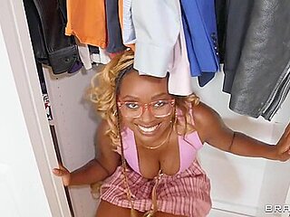 Horny Ebony Bimbo Soul-stirring Sex Movie