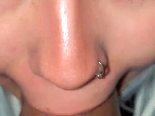 I Love Sucking His Cock Until All the Cum Comes Out!