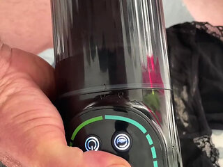 Masturbator and panties