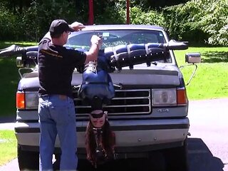 Mobile outdoor Fuckmachine