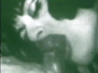 Vintage MILF Blowjob and Handjob Retro Memory Sex