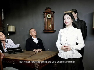 A Maid&acute_s Ordeal - Judith is given her maid'_s outfit and gets spanked while she has to balance the houses&acute_s rule book on her head and present herself to her superiors with a permanent smile (TRAILER)
