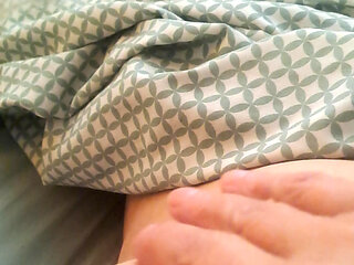 a hot awakening, slipping a hand under the sheets