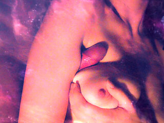 Tremendous Renlentless Sensual soft Armpit fuck Boobs Massages Stiff Cock till Tits job warm cum slowmotion