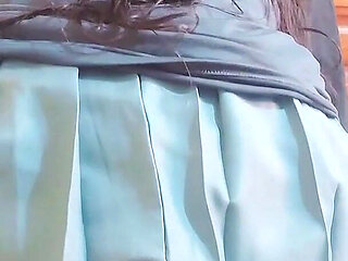 My Stepsister Comes to My Room to Rub Her Ass Against My Cock Before Going to College