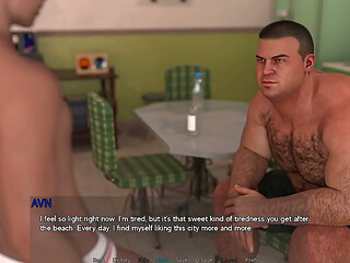 Stepdaddy May Love - Hunk Daddy'_s Golden Shower &amp_ Sloppy Blowjob for Twink in Steamy Shower