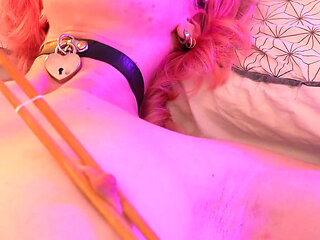 Lou Fights Against Orgasms - 4K