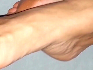 Blonde Mature Wife Enjoys Foot Worship and Sex