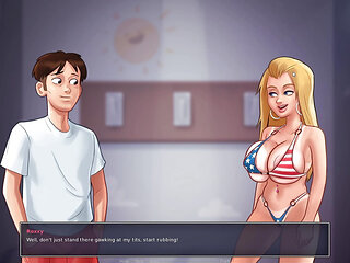 hot aunty make seen in summertime saga