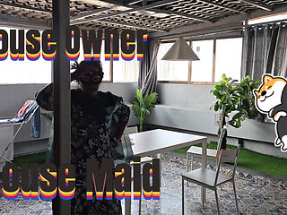 House Owner Fucked with House Maid